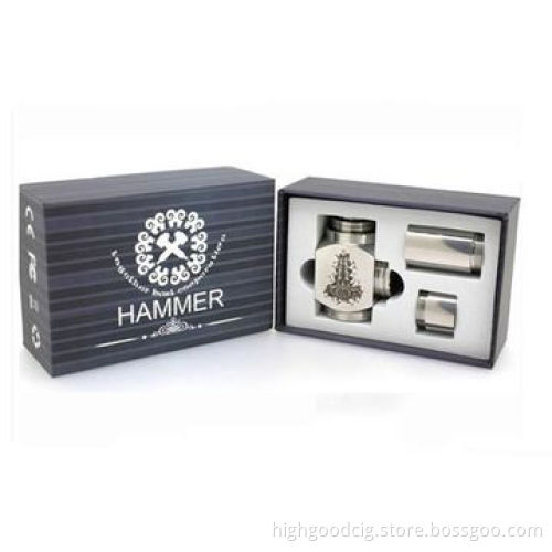 New ecig, full mechanical mod, best quality hammer mod